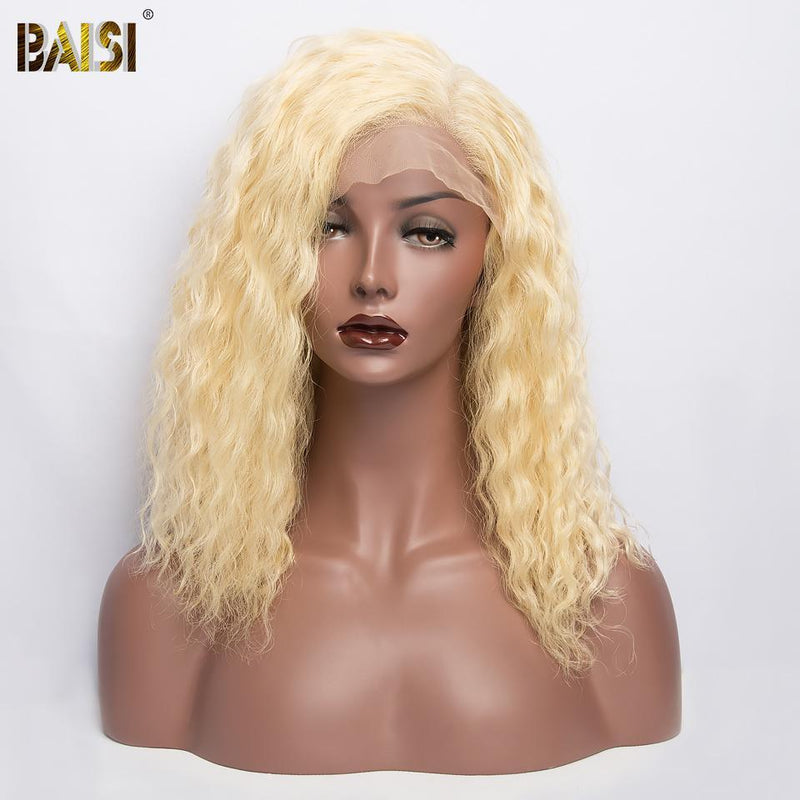 BAISI #613 Bob Wig Curly / Deep Wave Blonde - BAISI HAIR