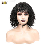 Baisi Nathalie Customised Wig Curly With Bang - BAISI HAIR