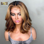hairbs Customized Wig BAISI 1b#4mix 27 Bob Body Wave Wig