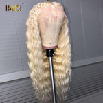 BAISI Blonde Customized Wig 613# Deep Wave Wig - BAISI HAIR