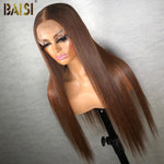 hairbs Customized Wig BAISI Color4# Elegant Top Quality Customized Wig