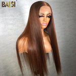 hairbs Customized Wig BAISI Color4# Elegant Top Quality Customized Wig
