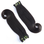 Top Grade Double Drawn 100% Virgin Hair Fumi Hook Straight Hair Weave - BAISI HAIR