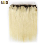 BAISI 1B/613# Eurasian Straight Blonde Bundles with Frontal - BAISI HAIR