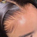 hairbs hd Lace Closure Wig BAISI HD Straight Bob Wig 100% Human Hair