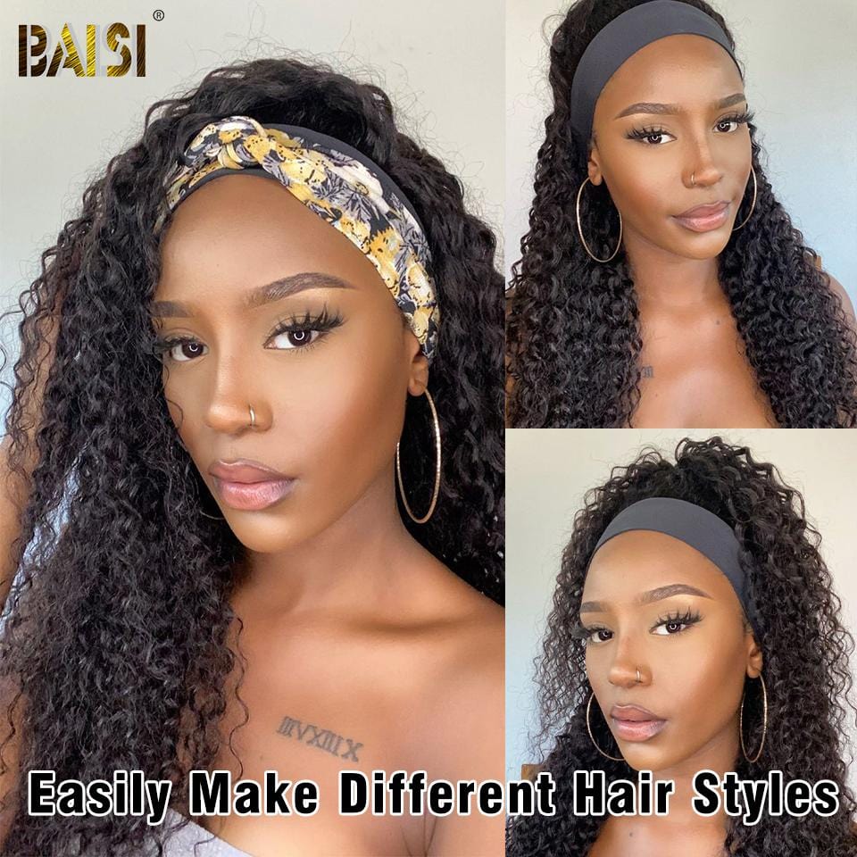 Baisi Headband Wigs Glueless Wigs (Free Headband) BAISI HAIR
