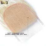 BAISI 10A Blonde #613 Body Wave Lace Closure 4x4 - BAISI HAIR