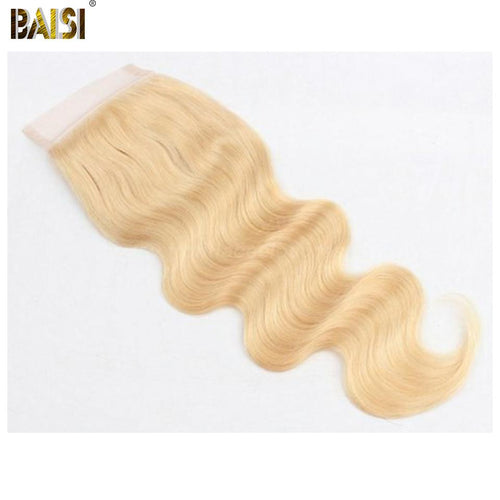 hairbs Lace Closure 613# BAISI 10A Blonde #613 Body Wave Lace Closure 4x4