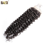 BAISI 10A Curly Lace Closure - BAISI HAIR