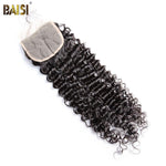 BAISI 10A Curly Lace Closure - BAISI HAIR