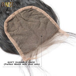 BAISI 8A 100% Virgin Hair Water Wave Lace Closure 4x4 / 5x5, Silk Based Closure 4x4 - Baisi Hair