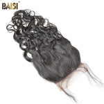 BAISI 8A 100% Virgin Hair Water Wave Lace Closure 4x4 / 5x5, Silk Based Closure 4x4 - Baisi Hair