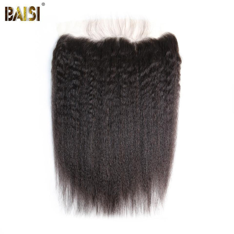 BAISI 10A Kinky Straight Lace Frontal - BAISI HAIR