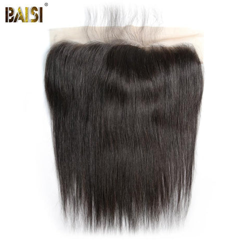 BAISI 10A Straight SILK BASE FRONTAL 13x4 - BAISI HAIR