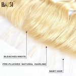 BAISI 10A Blonde #613 Body Wave Lace Frontal 13x4 - BAISI HAIR