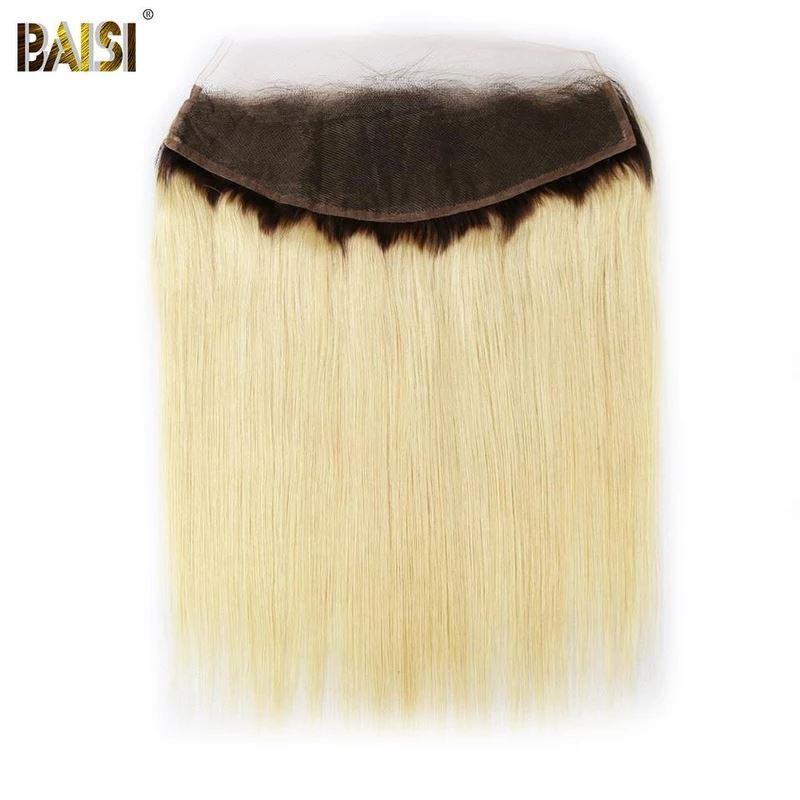 BAISI Blonde with Dark Root 1B/613# Straight Lace Frontal - BAISI HAIR