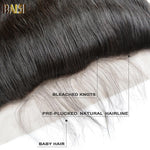 BAISI 10A Straight Lace Frontal - BAISI HAIR