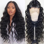 BAISI Bleached Knots Natural Wave Wig Preplucked - BAISI HAIR