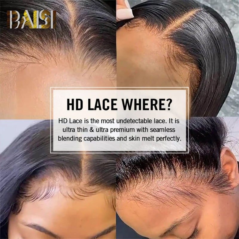 hd Lace Wig hd Lace Closure Wig BAISI 5*5 HD Undetectable Lace Closure Wig